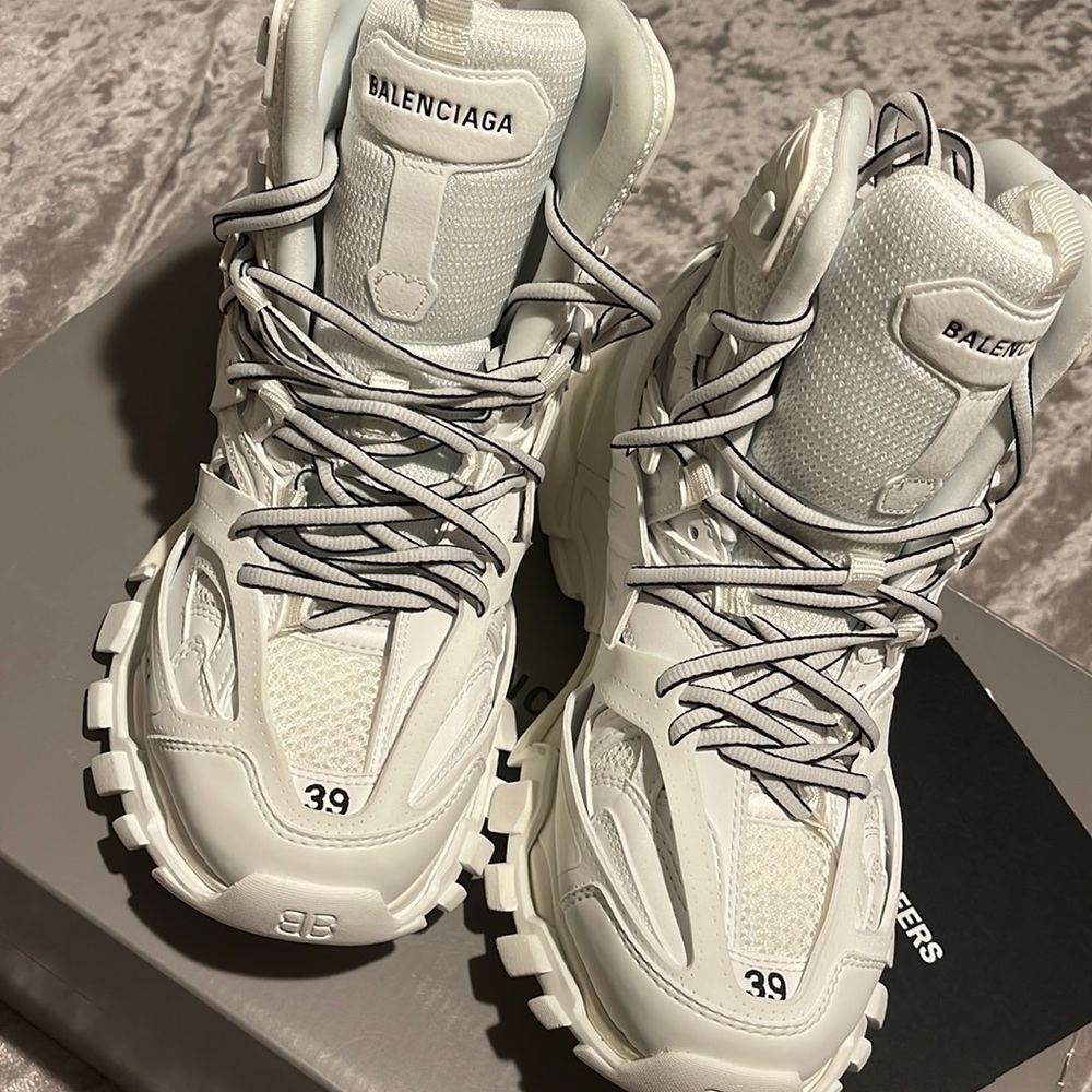 Balenciaga track hike boots